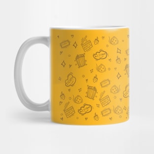 Movie pattern Mug